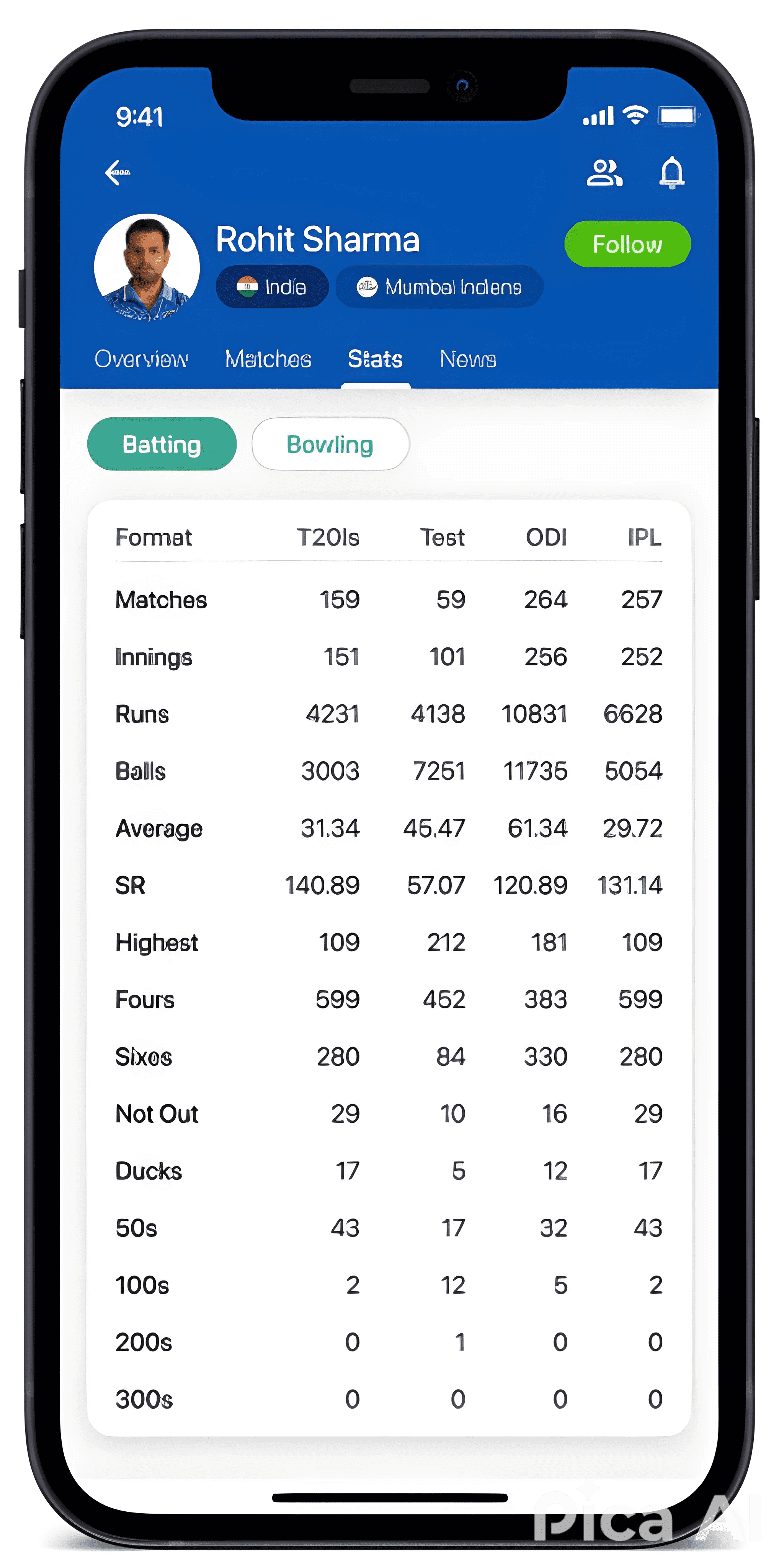 Player Statistics